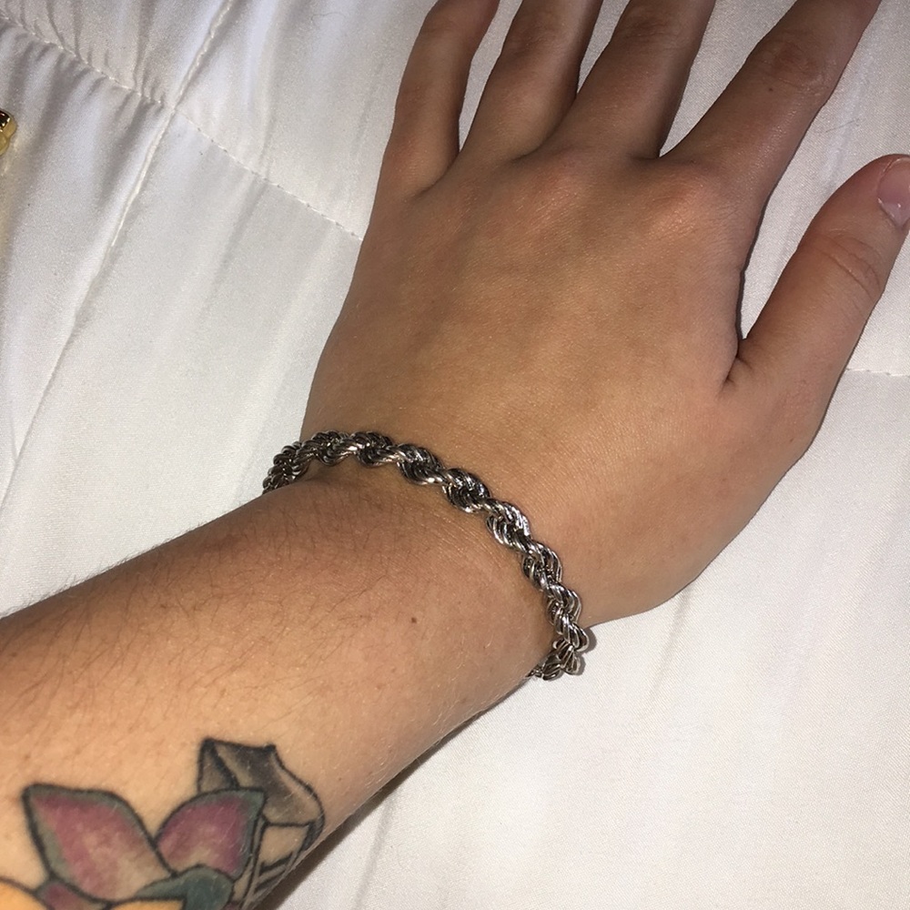 Monet silver bracelet